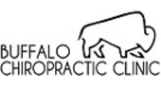 Buffalo Chiropractic Clinic logo with a buffalo outline above the clinic name.